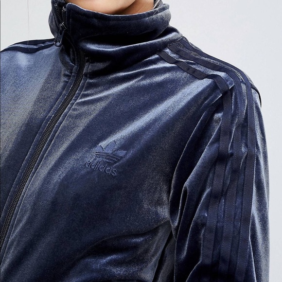 ‼️SOLD‼️adidas Originals Firebird Velvet Track Top - Picture 3 of 6